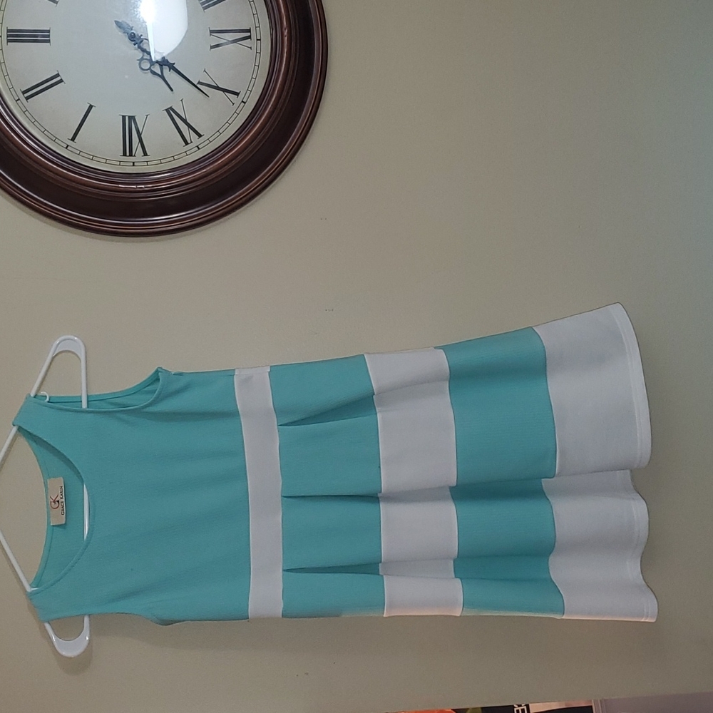 Teal Kids Dress